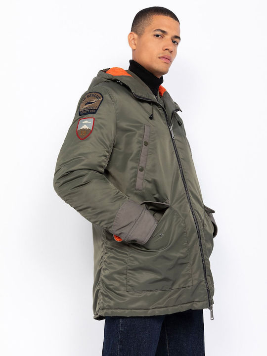 Winter Jacket Parka Khaki