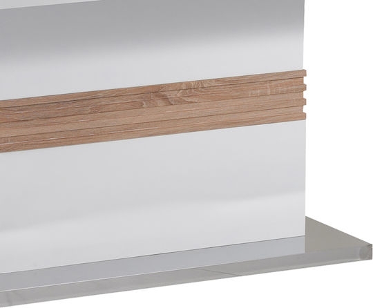 Zoekrin Tisch Speisesaal Holz White 200x100x76cm