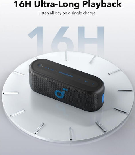 Anker Soundcore Select 2S Wasserdicht Bluetooth-Lautsprecher 20W mit Akkulaufzeit bis zu 16 Stunden Schwarz