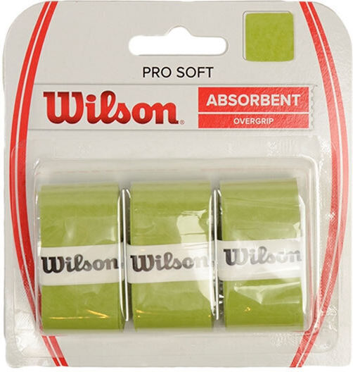 Wilson Pro Soft Overgrip Green 3pcs