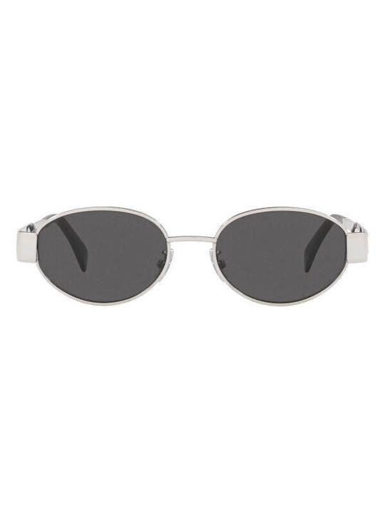 Celine Sunglasses with Silver Metal Frame and Gray Lens CL40235U-16A