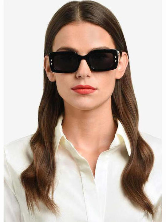 Carolina Herrera Unisex Sunglasses with Brown Tartaruga Plastic Frame and Brown Lens HER 0187/S O63/70