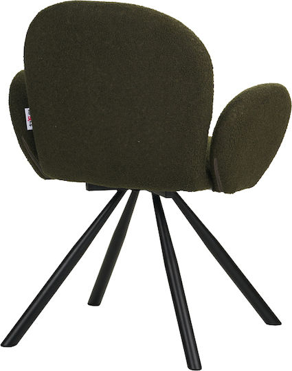 Πολυθρόνα Garzele 68x66x82.5cm Πράσινο