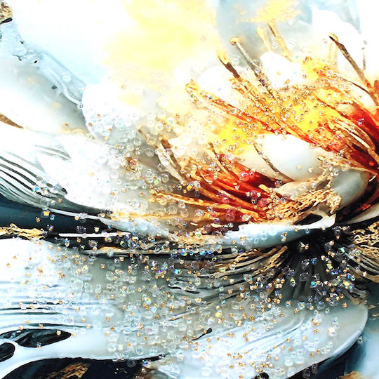 Keskor Threefold Painting Wooden 120x50cm