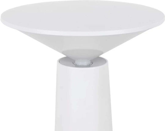 Lampă de masă LED cu înălțime reglabilă 19 cm culoare alb negru