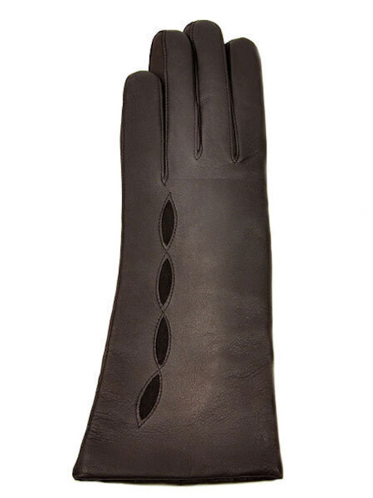 Women's Leather Gloves Brown