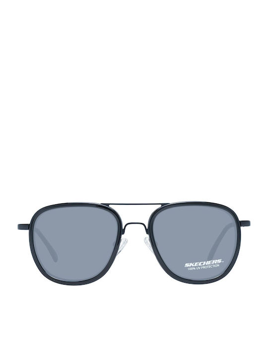 Skechers Sunglasses Μαύρα with Mixed Frame & Black Lens Skechers Sunglasses Μαύρα with Mixed Frame & Black Lens
