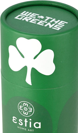 Estia Reiseflasche Save the Aegean Recycelbare Thermosflasche Rostfreier Stahl BPA-frei 500ml Panathinaikos BC Edition