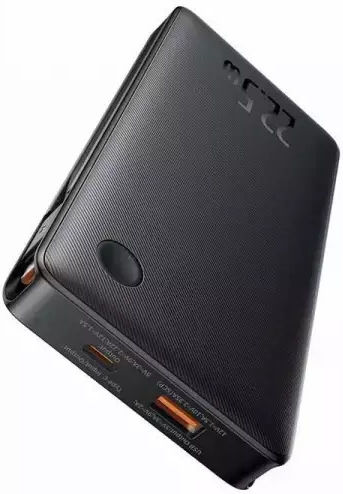 Baseus Airpow Air Lite Power Bank 10000mAh 22.5W με Θύρα USB-A και Θύρα USB-C Μαύρο