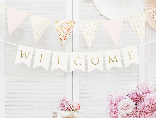 PartyDeco Welcome Banner για Party 95εκ.