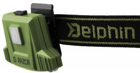 Lanternă frontală Delphin Razor USB 5000 mAh 85 lm încărcare USB