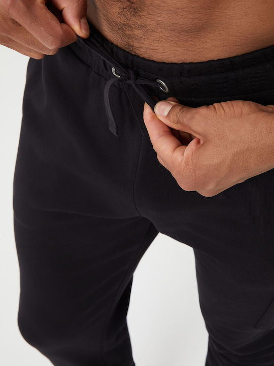 Sweatpants with Elastic Black Beauty