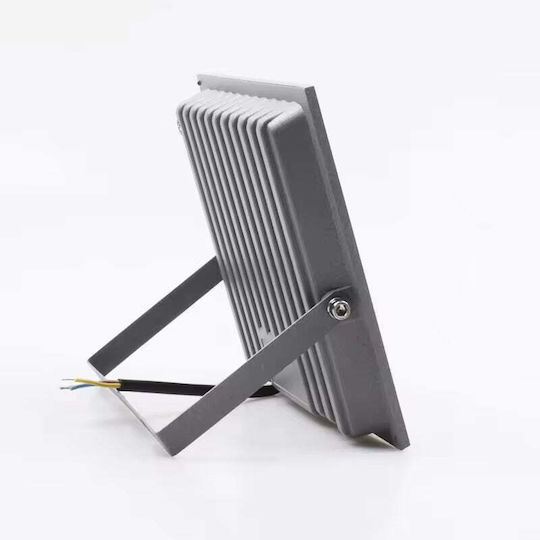 Proiector LED 50W 5000lm pentru Utilizare în Exterior sau Interior IP66 Sticlă Mată Anti-Orbire