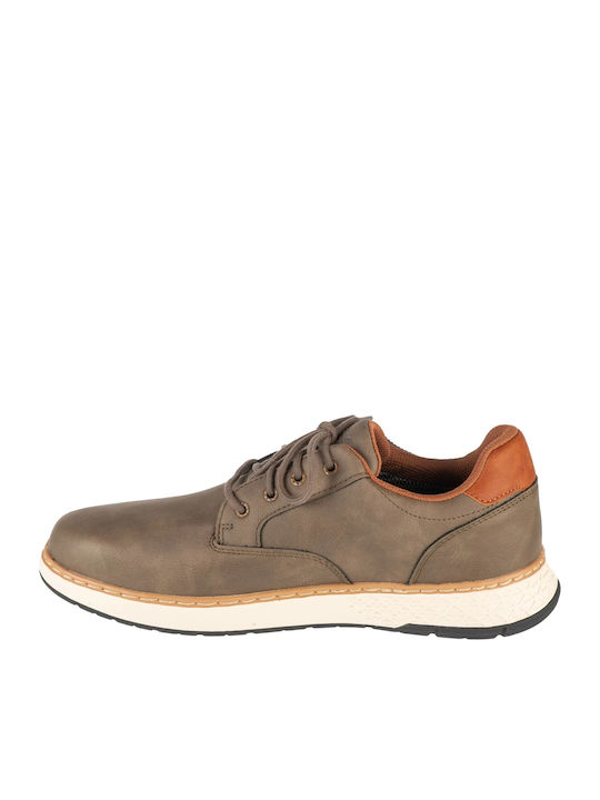 Garlan Pryor Men's Synthetic Leather Casual Shoes Green