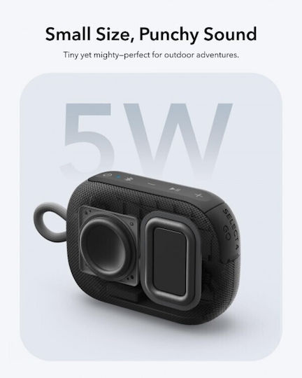 Anker Soundcore Select 4 Go Waterproof Bluetooth Speaker 5W with Battery Life up to 20 hours Black