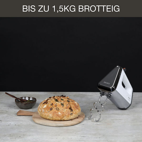 Krups 3 Mix 9000 Deluxe Μίξερ Χειρός 750W Λευκό