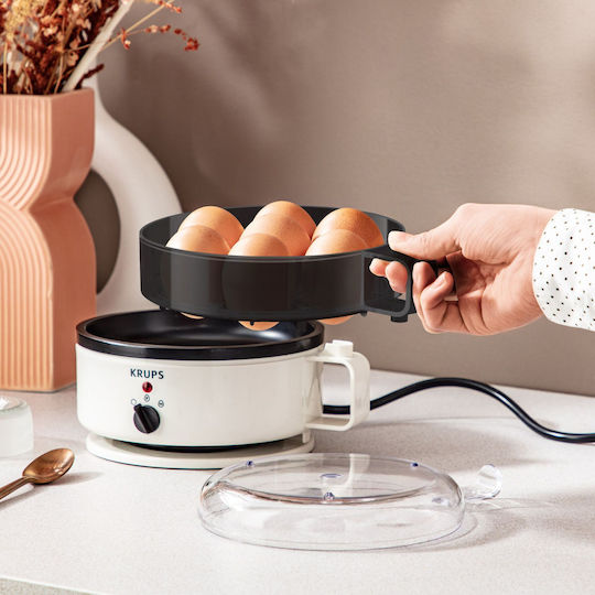 Krups Ovomat Super Egg Cooker 7 Positions White