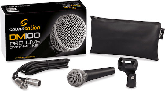 Soundsation DM100 Δυναμικό Μικρόφωνο XLR Χειρός για Φωνητικά