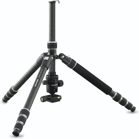 Cullmann Nando 530TMC Kit Carbon Fiber Camera Tripod with Spherical Head up to 136cm and 4kg Maximum Load