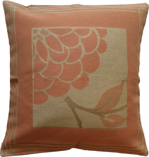 Carven Față De Pernă Teracotă 2 Bucăți 45x45cm