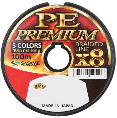 Sasame Ultra Pe Premium X 100 M Multi-color Multi-strand Textile Line