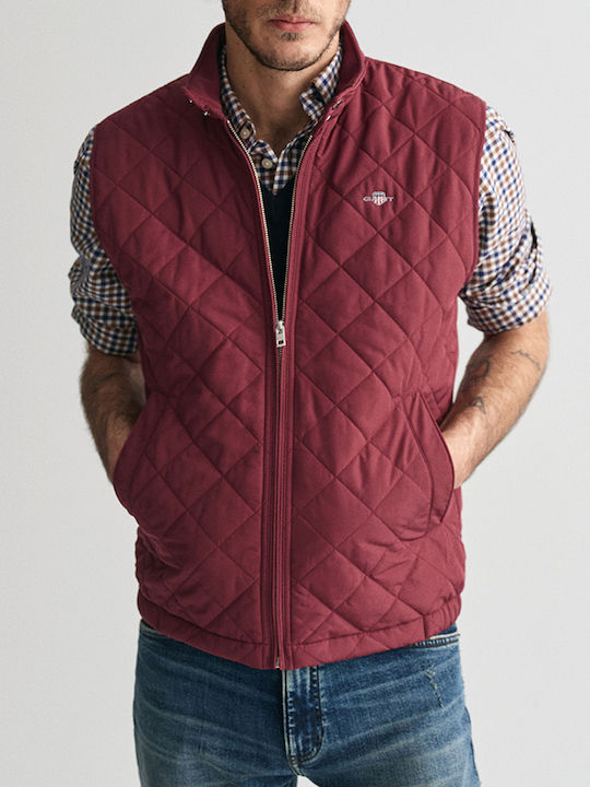 Gant Jacket Puffer Red Wine