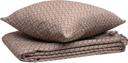 Viopros Ριχτάρι Διθέσιου Καναπέ Chenille 180x240εκ. Λινό