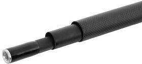 Delphin Reaxe Telexhandle 4.0 M Carbon Rod Handle 4 Sections Telescopic