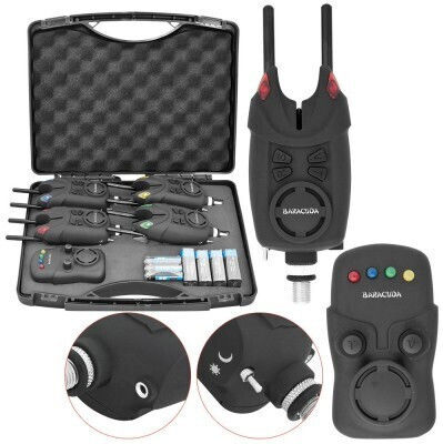 Kabelloses Alarmset Baracuda Sg-k2 + Empfänger 4 Stück Schwarz