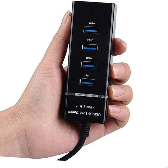 Usb Hub 4 Usb 3.0 Ports Transfer Speed Up To 5gbps