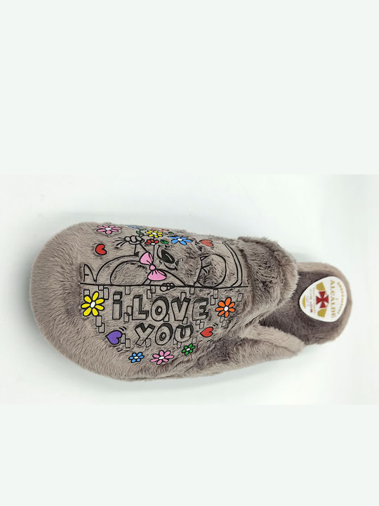 Winter Women's Slippers Brown