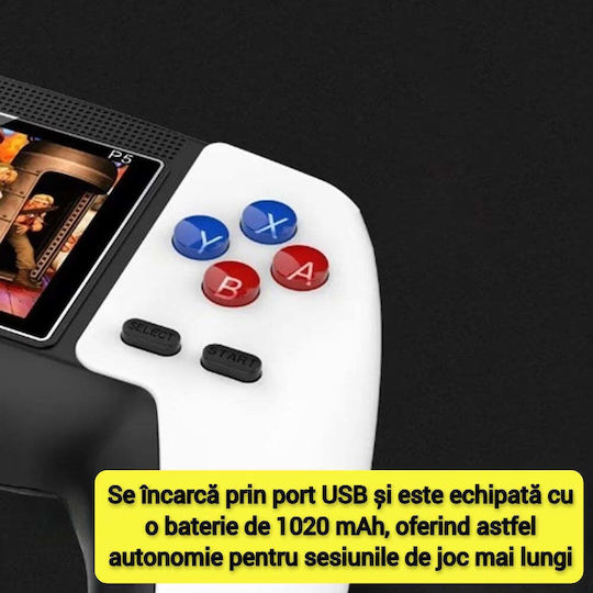 Consolă de jocuri video portabilă P5 520 jocuri retro rezoluție 320x240
