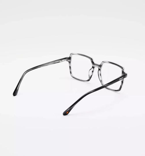 Cosselie Herren Acetat Brillengestelle Grau 1802203149