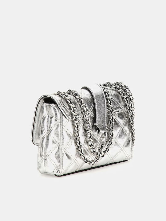 Guess Giully Women's Bag Shoulder Silver