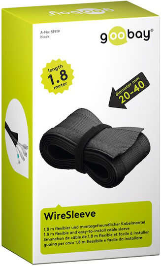 Goobay Cablu Flex Wrap Negru (51919) 1buc
