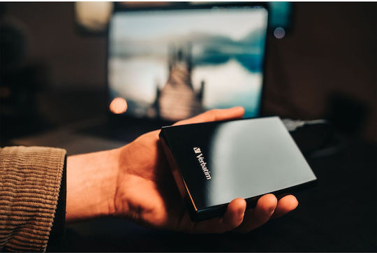 Verbatim Store 'n' Go USB 3.2 Външен SSD 256GB Черен