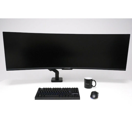 LC-Power Stand Desk Mounted Monitor up to 49" with Arm (LC-EQ-A49B)