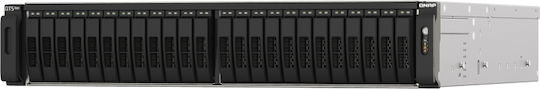 QNap TS-h2490FU-7302P-128G NAS Rack με 24 θέσεις για SSD και 2 θύρες Ethernet