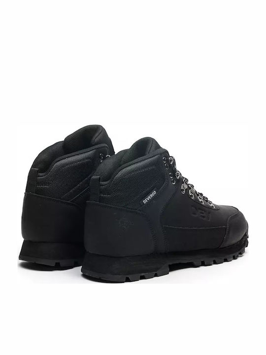 Devergo Men's Hiking Shoes Black