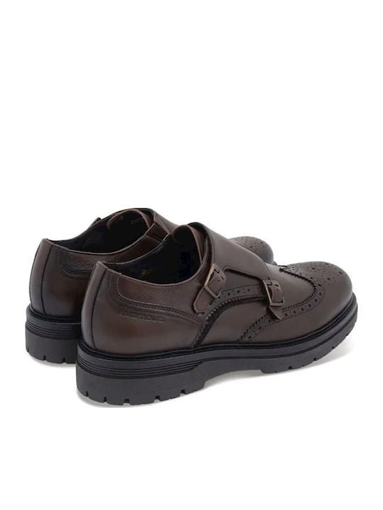 Leder Herrenschuhe Braun