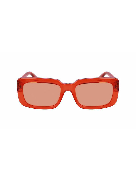 Karl Lagerfeld Sunglasses with Red Plastic Frame and Red Lens KL6101S-800