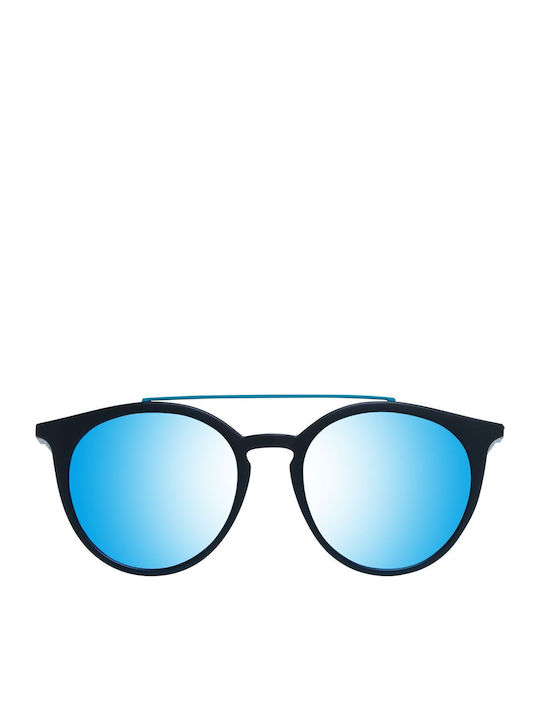 Skechers Unisex Sunglasses with Black Frame and Blue Lens SE6107 02X