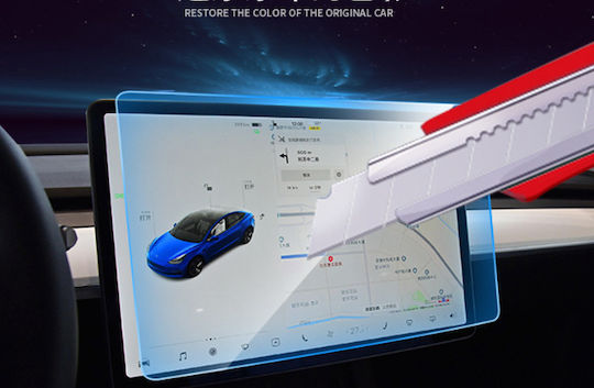 0.33 Hd Tempered Glass Tesla Model Y Model 3