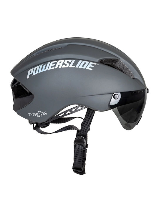 Powerslide Typhoon Κράνος για Rollers Γκρι