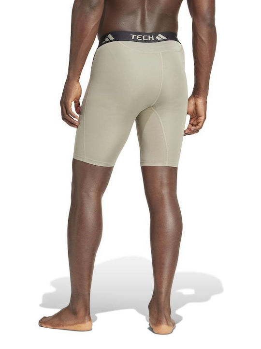 adidas Techfit Ισοθερμικό Σορτς Ασημί adidas Techfit Ισοθερμικό Σορτς Ασημί