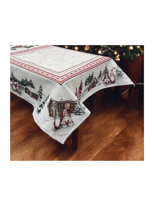 Linea Home Tischtuch Mit Weihnachtsmann 2Stücke Linea Home Tischtuch Mit Weihnachtsmann 2Stücke