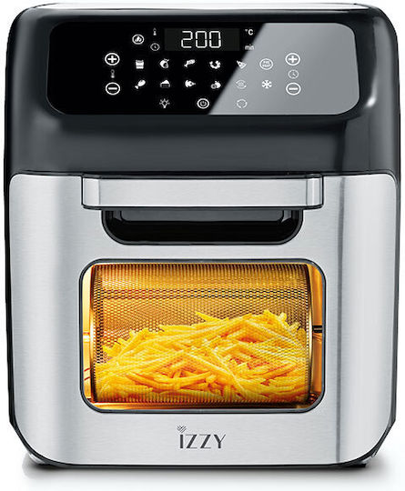 Izzy Air Fryer 12lt Silver IZ-8205