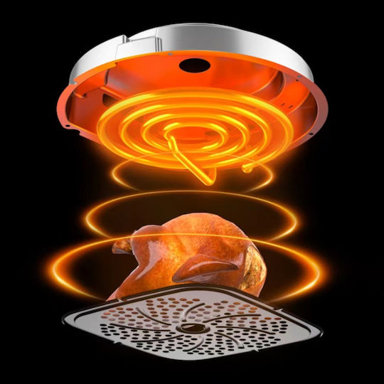 Izzy Air Fryer 4.5lt Μαύρο IZ-8236