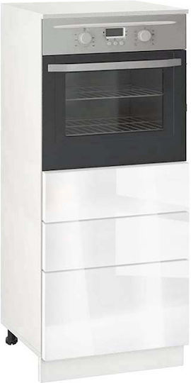 Νο 600f Ντουλάπι Άνω Φούρνου Δαπέδου Λευκό 60x58x143.8εκ. Νο 600f Ντουλάπι Άνω Φούρνου Δαπέδου Λευκό 60x58x143.8εκ.