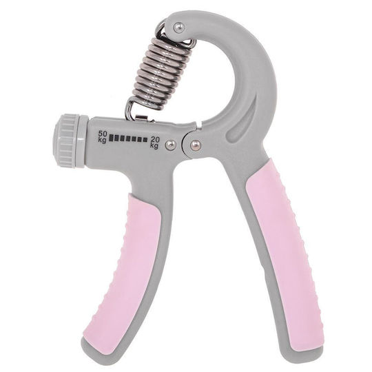 Verstellbarer Unterarm-Übungs-Flexor-Widerstand 20-50kg Pink